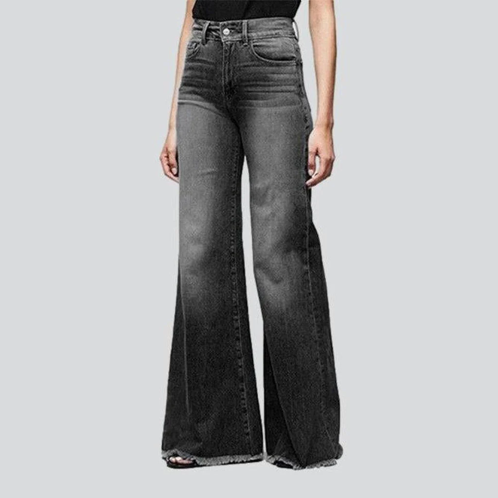 Women's wide leg stylish jeans - Image 5