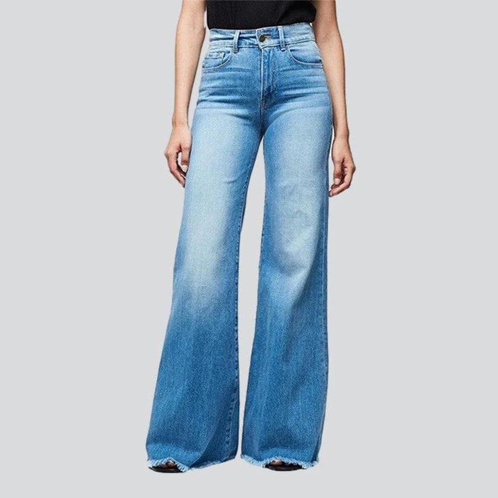 Women's wide leg stylish jeans - Image 6