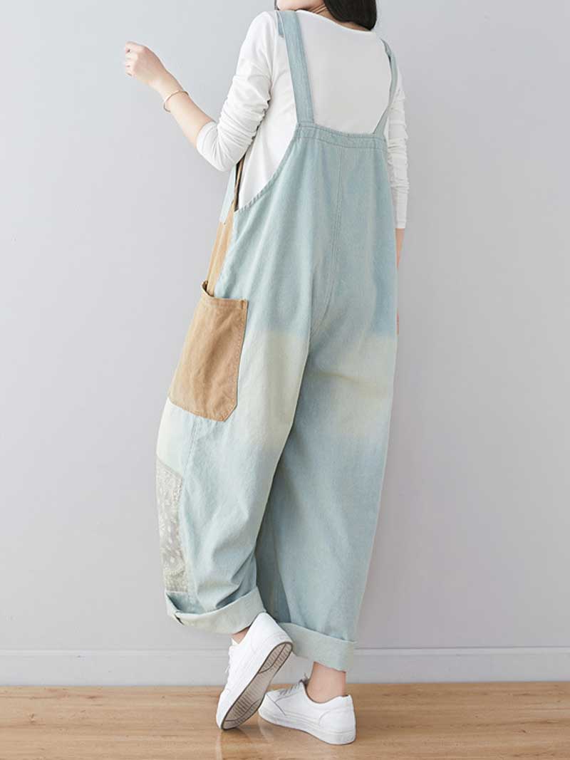 Work Hard Denim Overall Dungarees - Image 2