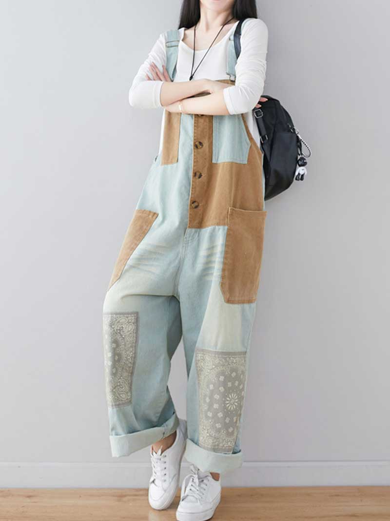 Work Hard Denim Overall Dungarees - Image 3