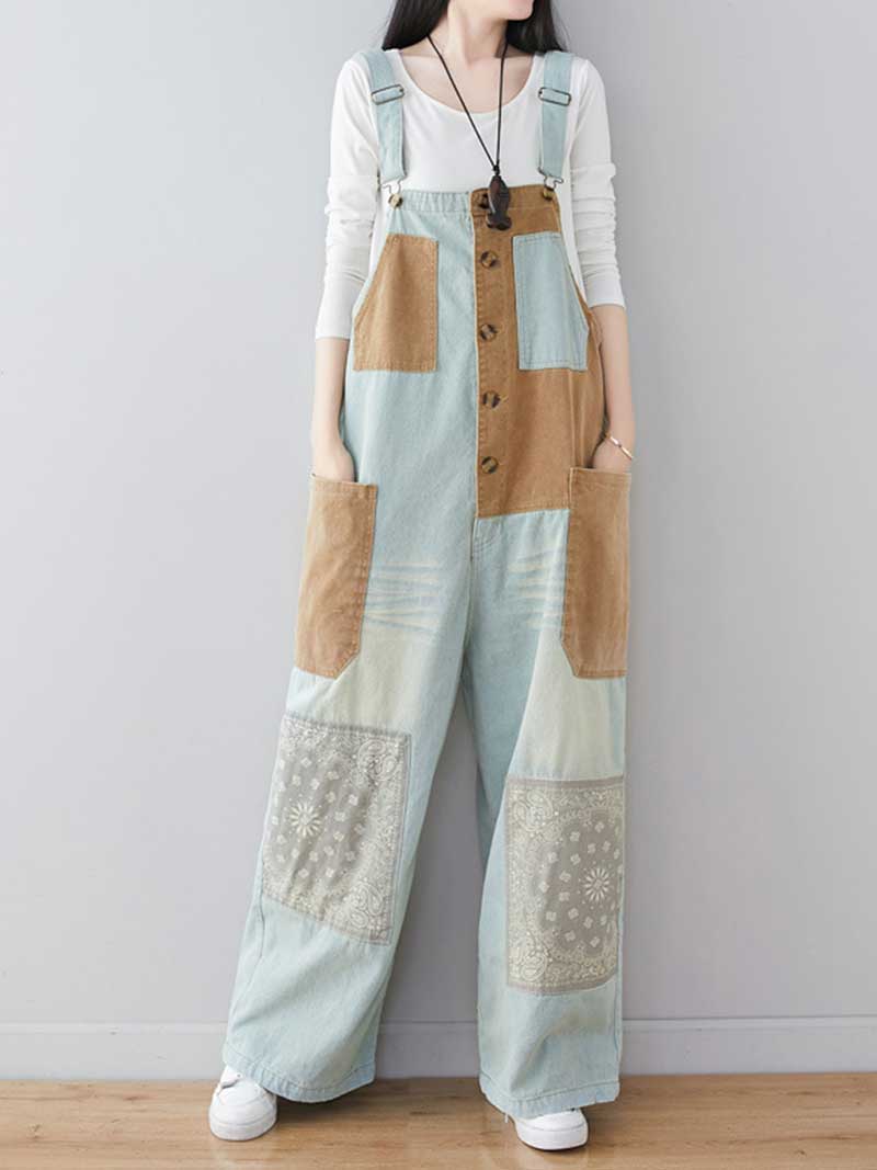 Work Hard Denim Overall Dungarees - Image 4
