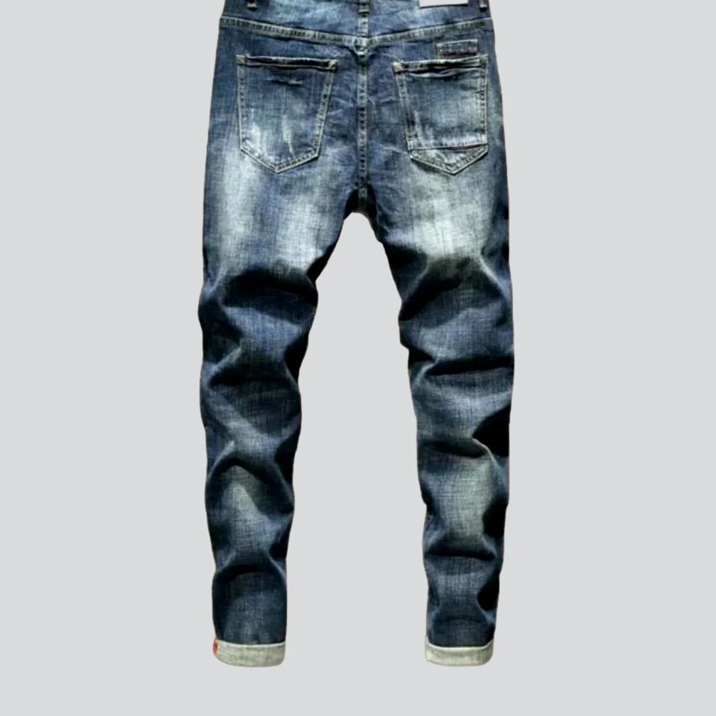 Worn-out look jeans for men - Image 3
