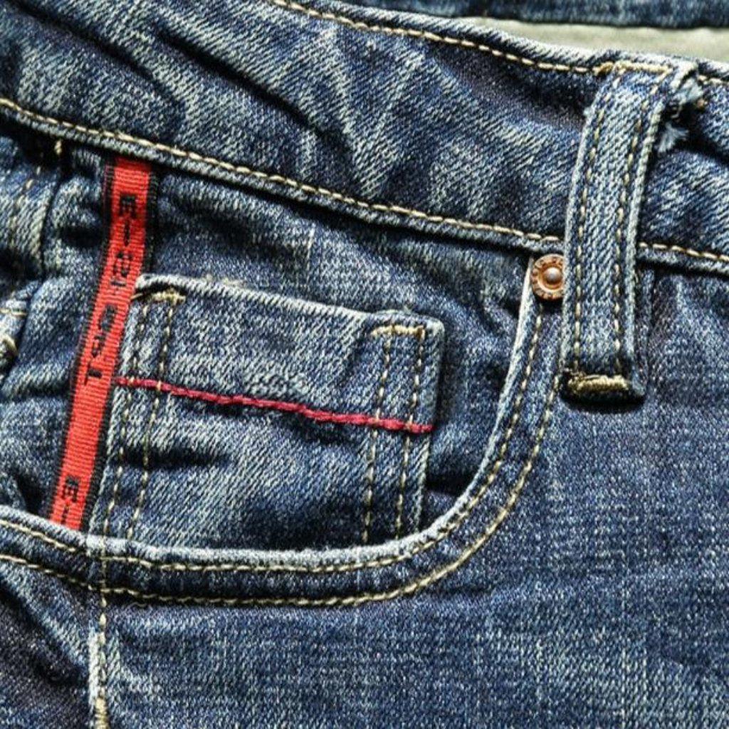 Worn-out look jeans for men - Image 6