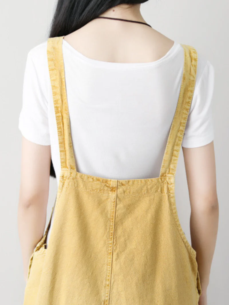 Wrangler Denim Stylish Short Dungarees - Image 3