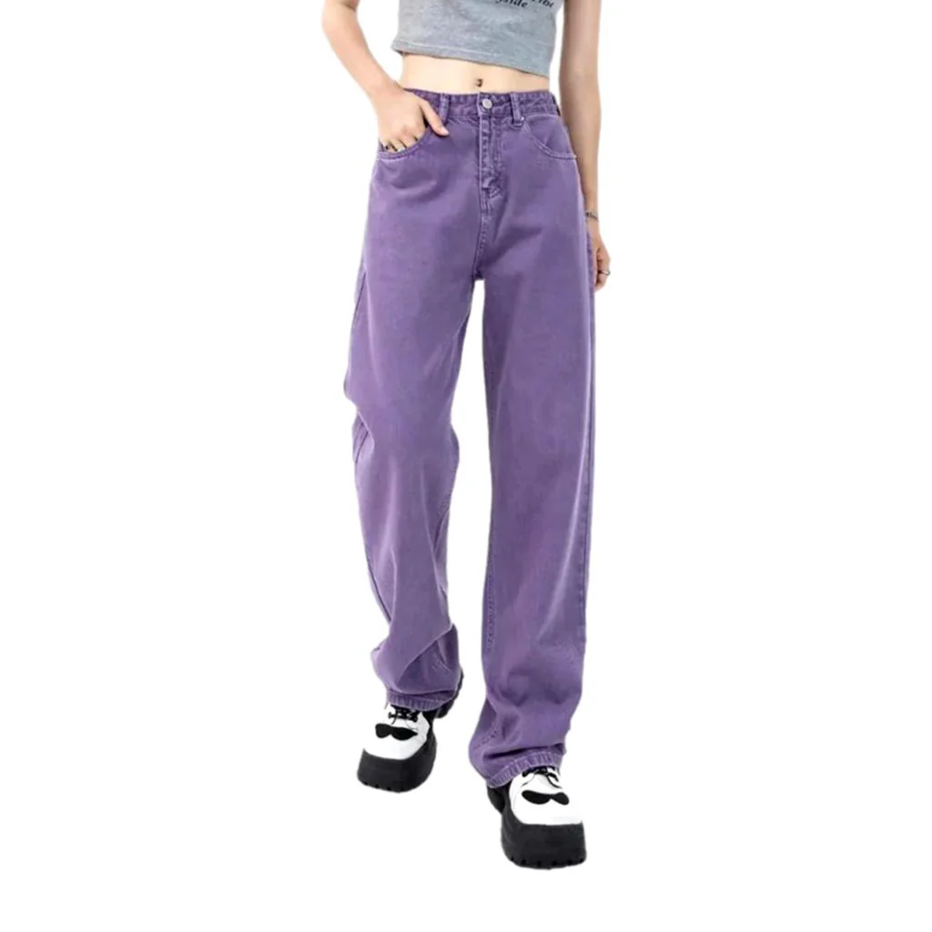Y2k color jeans for women - Image 2