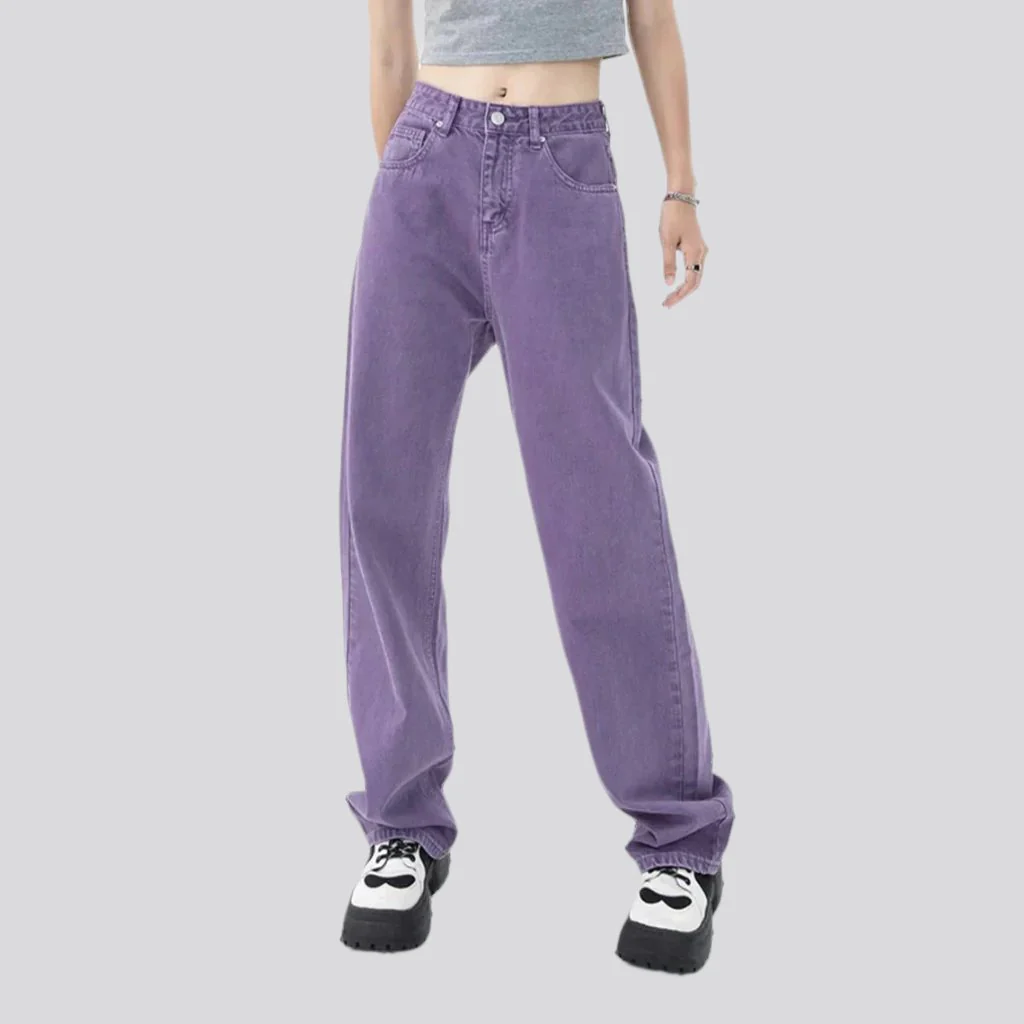 Y2k color jeans for women - Image 5