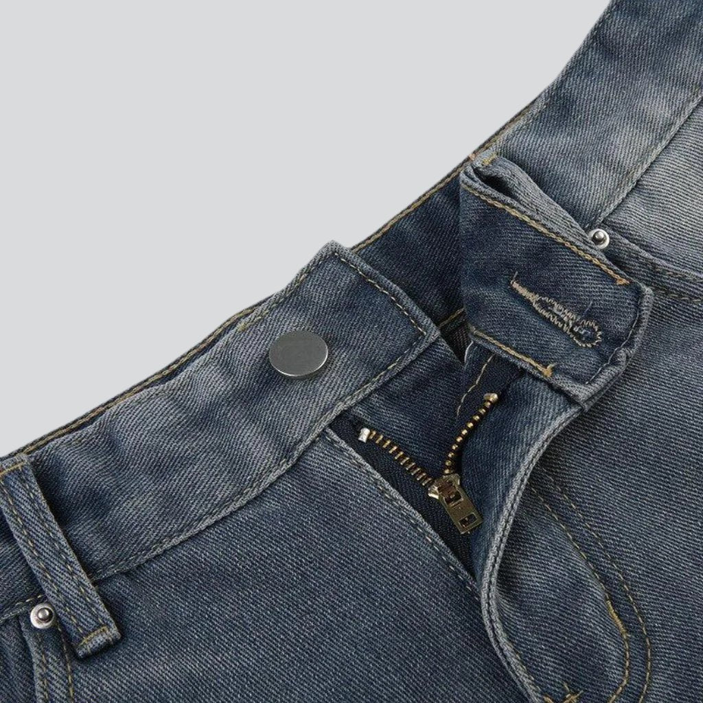 Y2k distressed jean shorts - Image 6