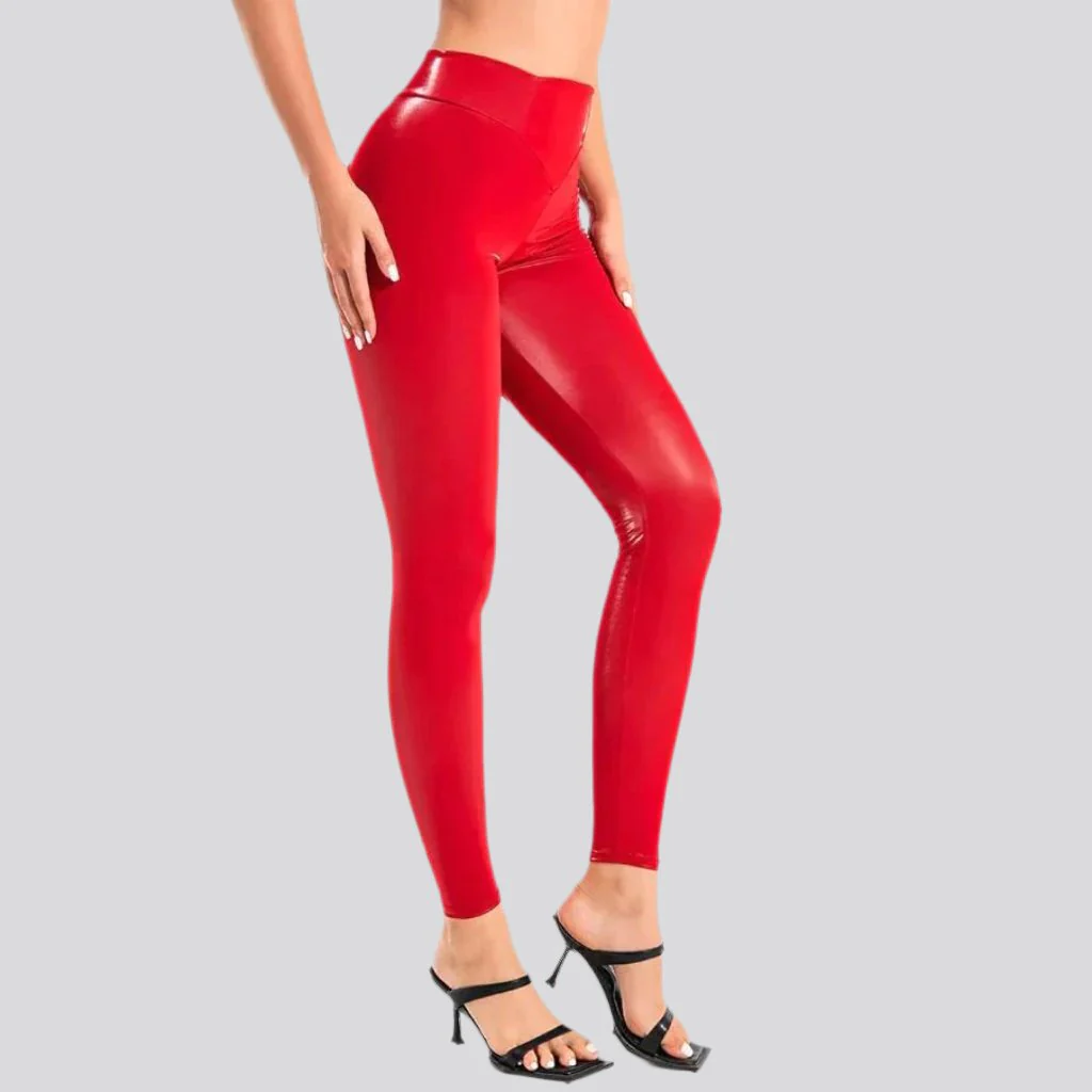 Y2k high-waist denim pants for ladies - Image 5