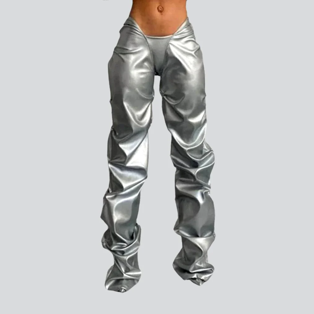 Y2k low-waist women's jean pants - Image 4