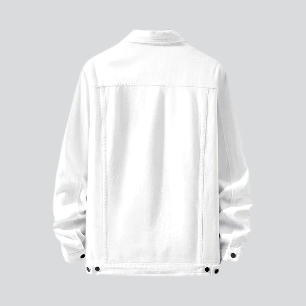 Y2k men's denim jacket - Image 6