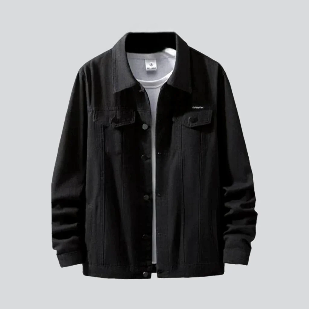 Y2k men's denim jacket - Image 8