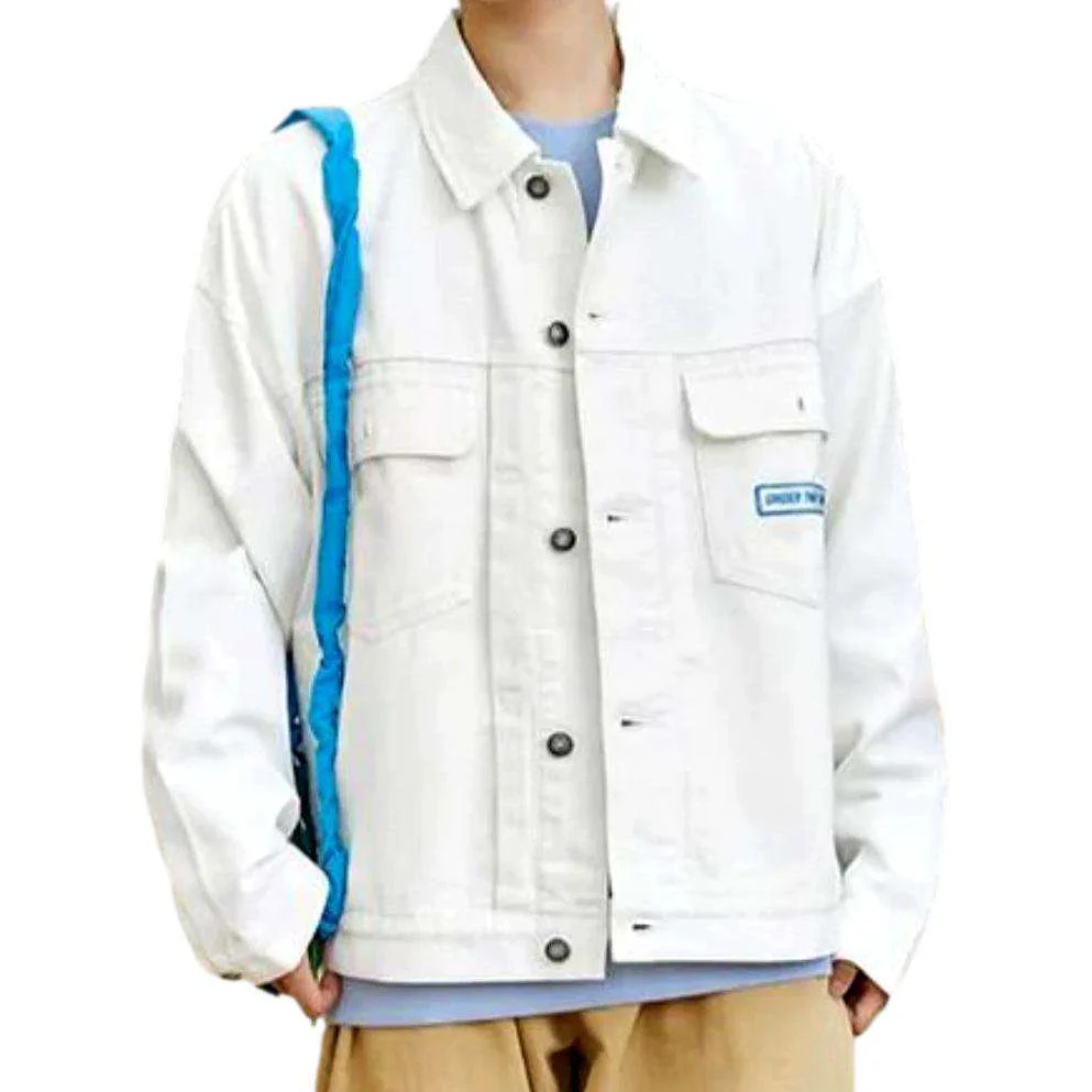 Y2k men's jeans jacket - Image 4