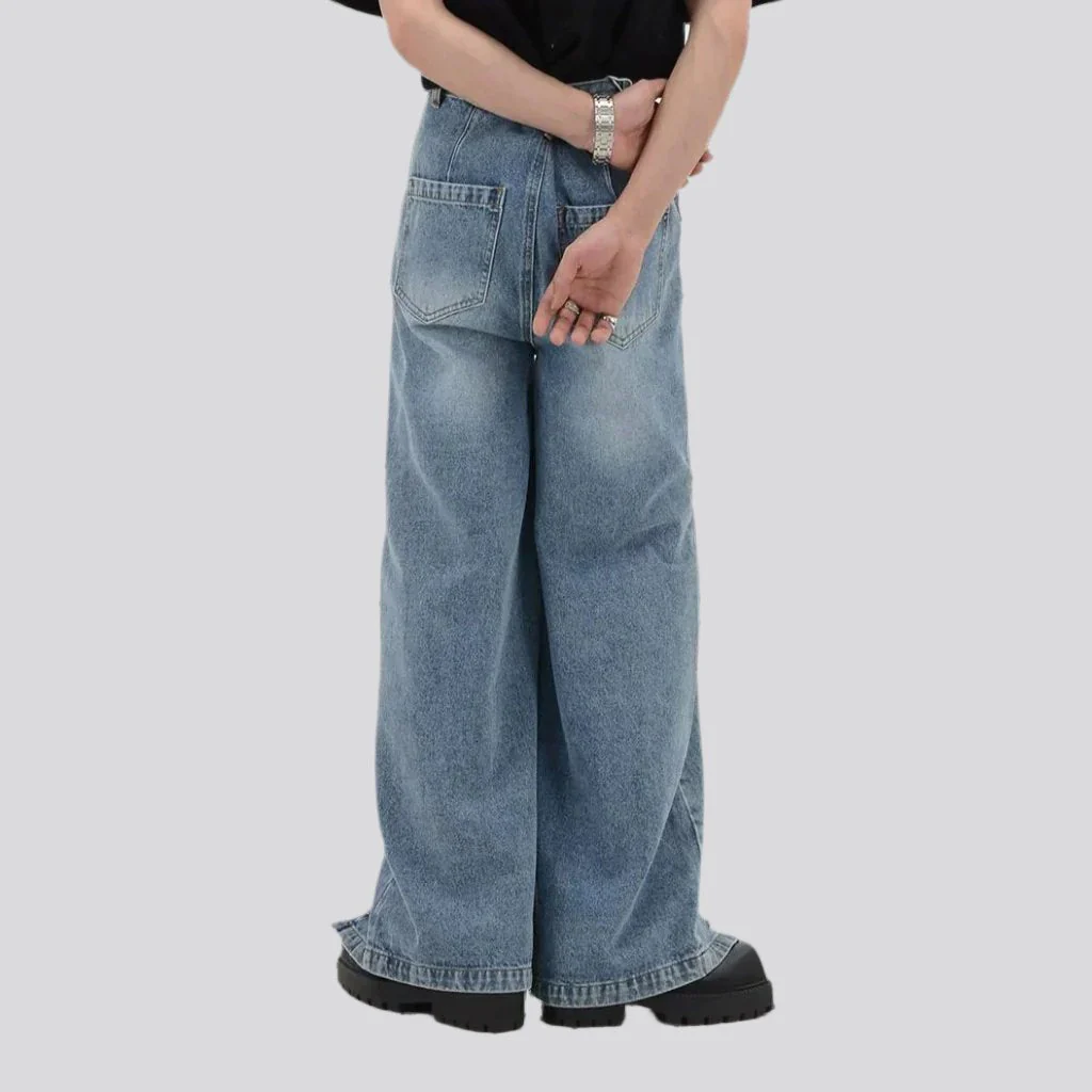 Y2k mid-waist jeans for men - Image 7