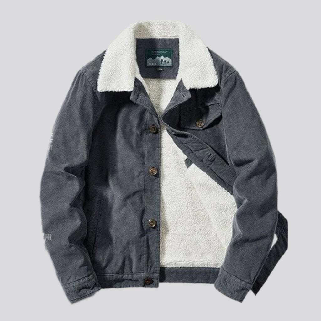 Y2k regular men's jean jacket - Image 12
