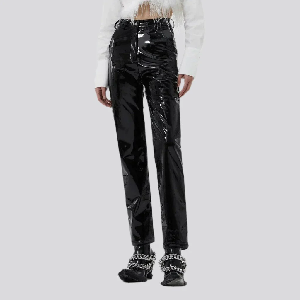 Y2k women's shiny jeans - Image 3