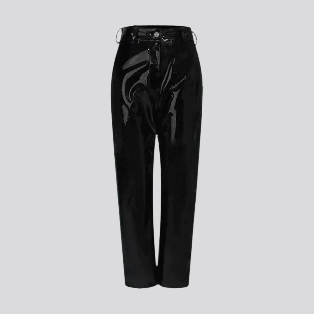 Y2k women's shiny jeans - Image 4