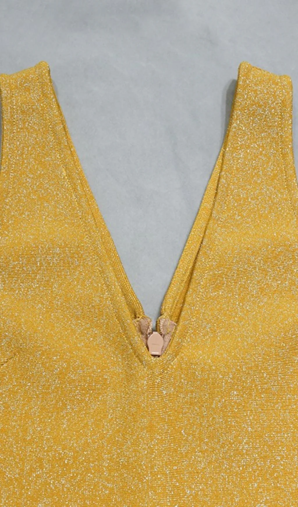 Yellow TasselS Midi Bandage Dress - Image 2