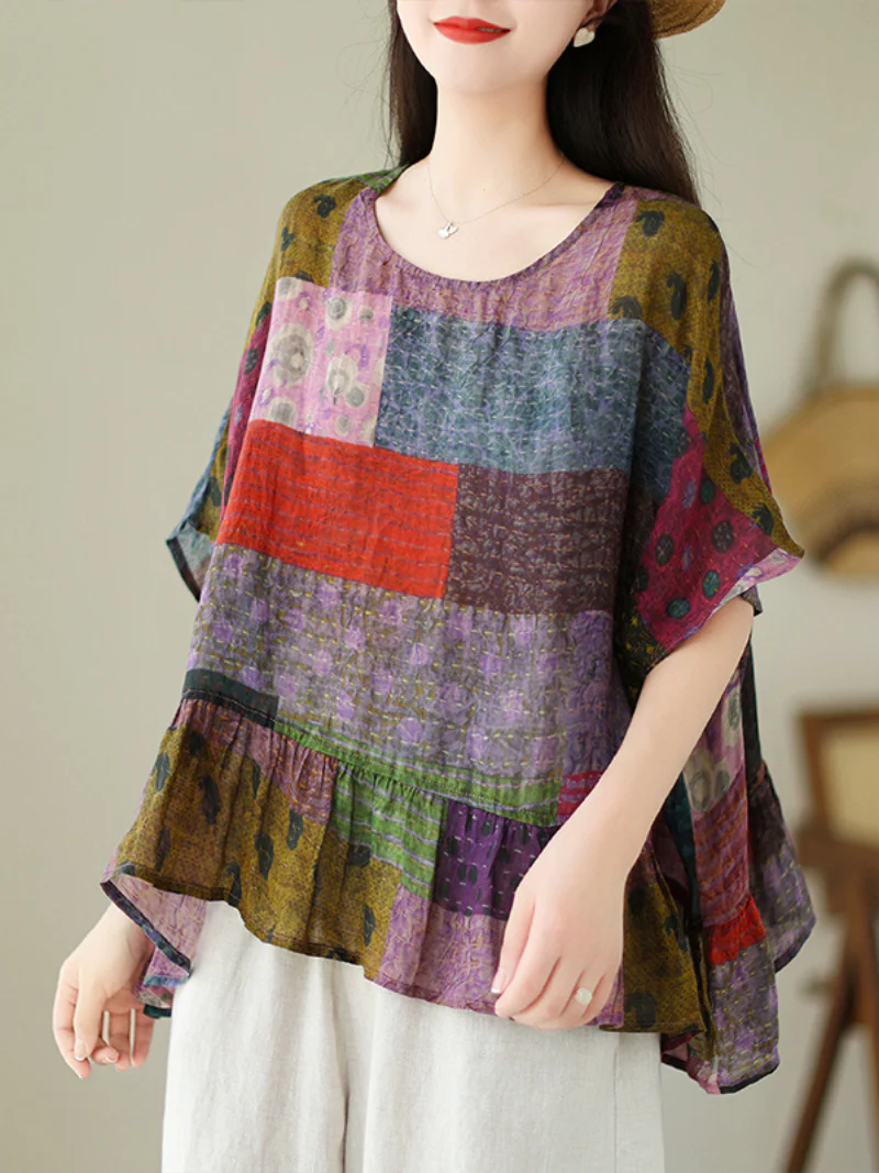 You Have a Beautiful Life  Bat Sleeve Tops - Image 5