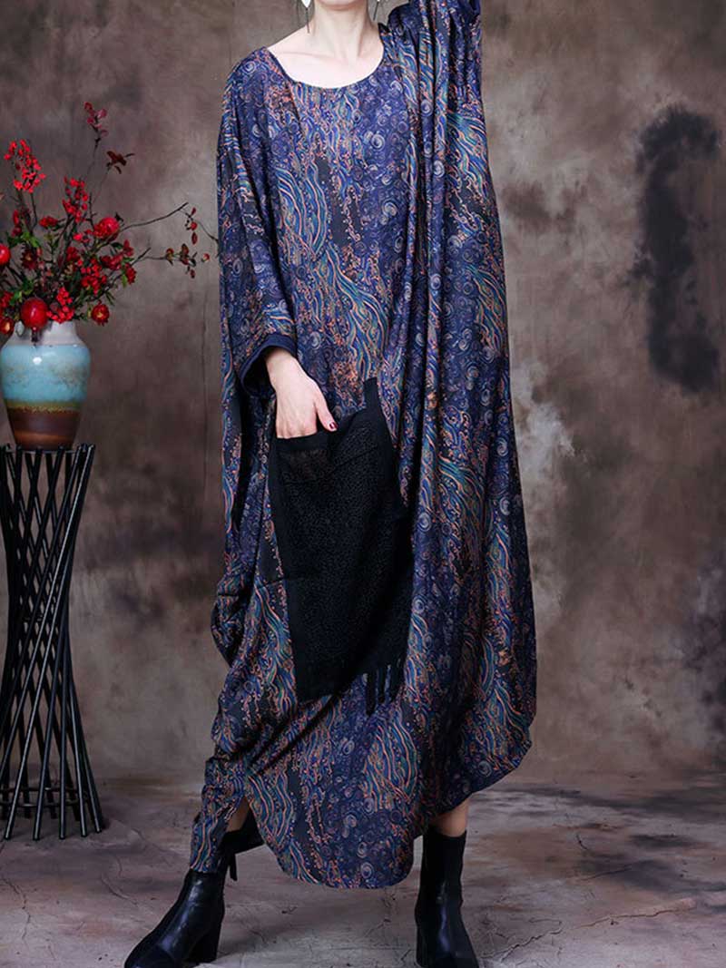 You Made Me Printed Pocket Style Maxi Dress - Image 4