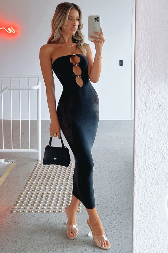 Your Peace Mesh Midi Dress - Image 5