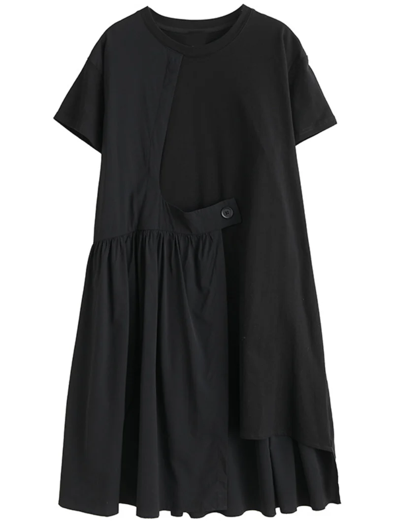 You're My Destiny Round Neck A-line Dress - Image 2