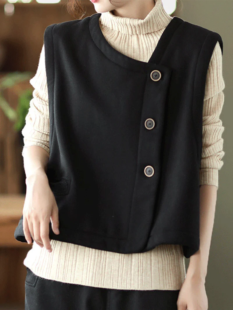 You're Pretty Short Waistcoat Cardigan - Image 9