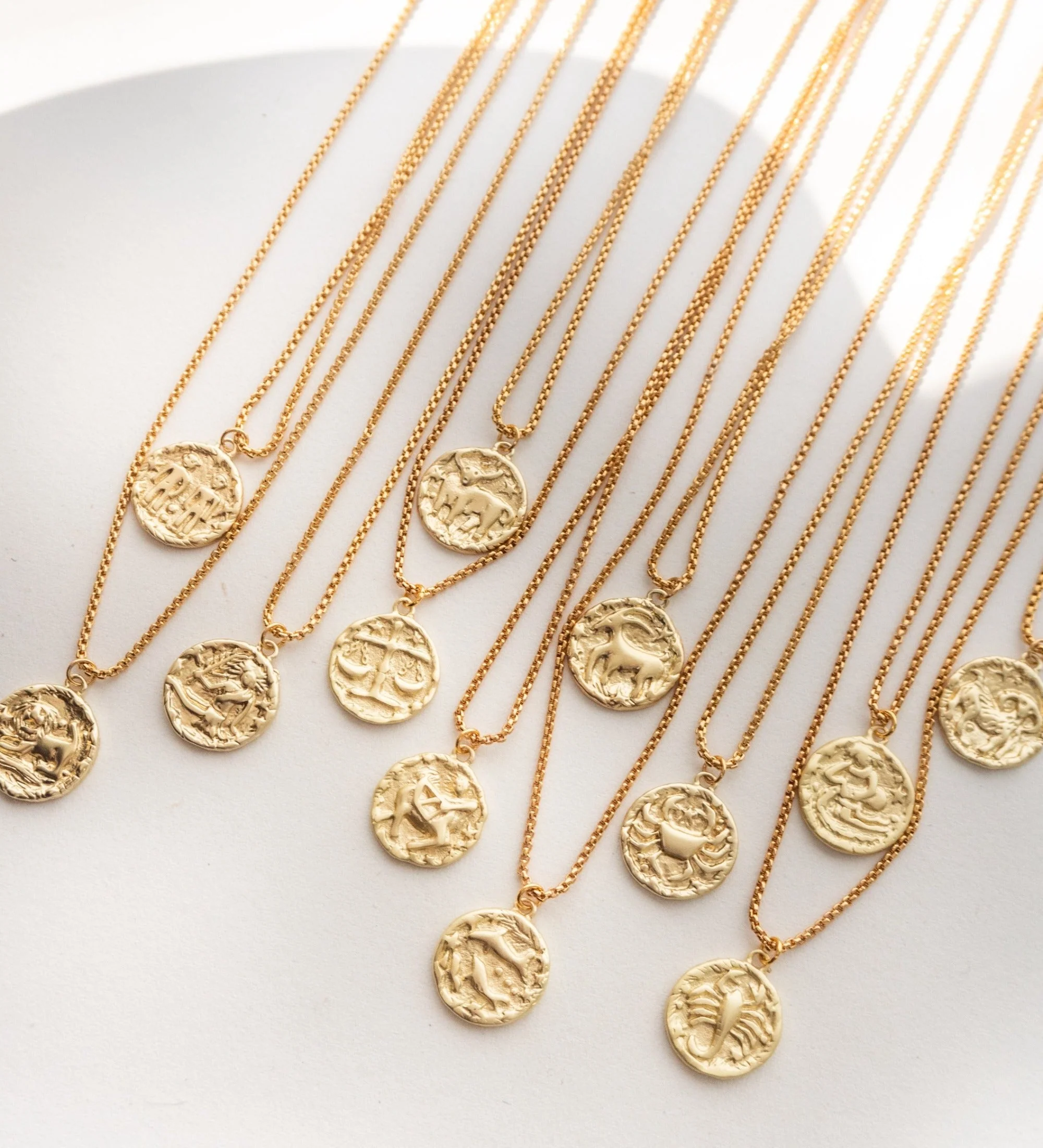 Zodiac Disc Necklace - Image 2