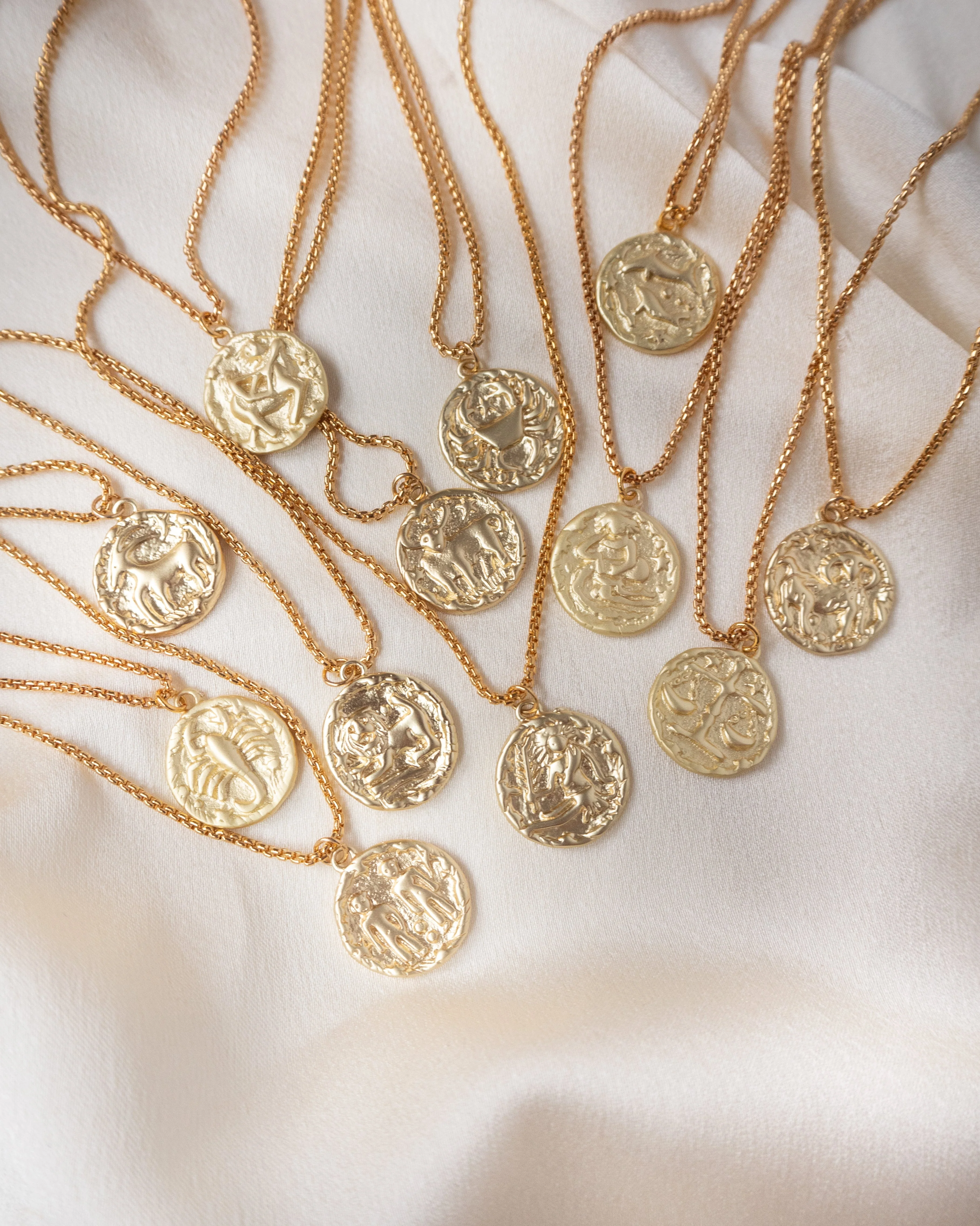 Zodiac Disc Necklace - Image 3