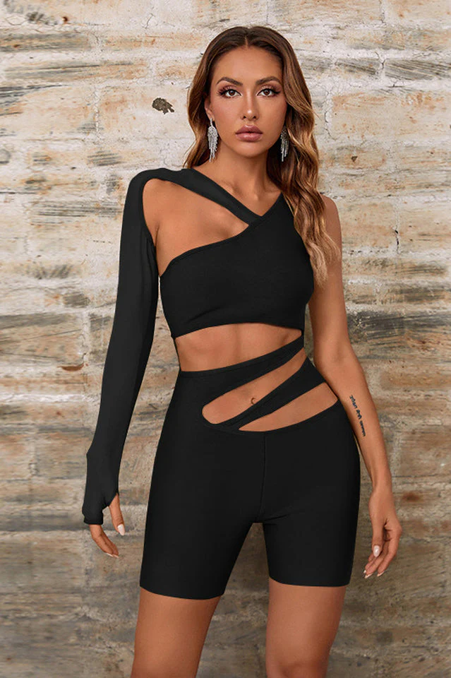 Zuma Asymmetric Cut Out Pant - Image 3