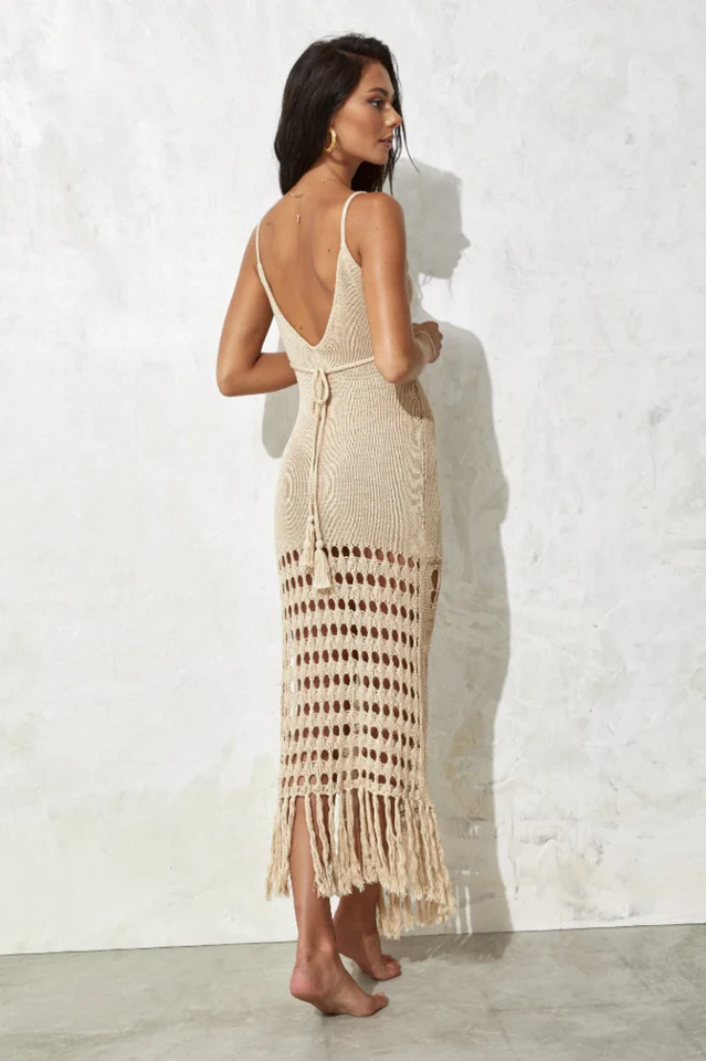 Zuri Maxi Cover Up Dress - Image 6