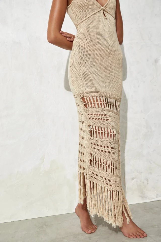 Zuri Maxi Cover Up Dress - Image 8